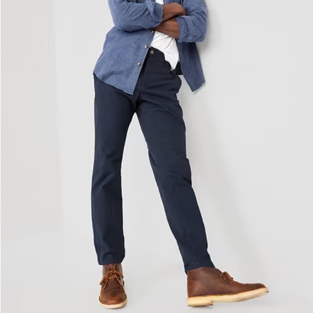 5 Pocket Navy Men’s Chinos